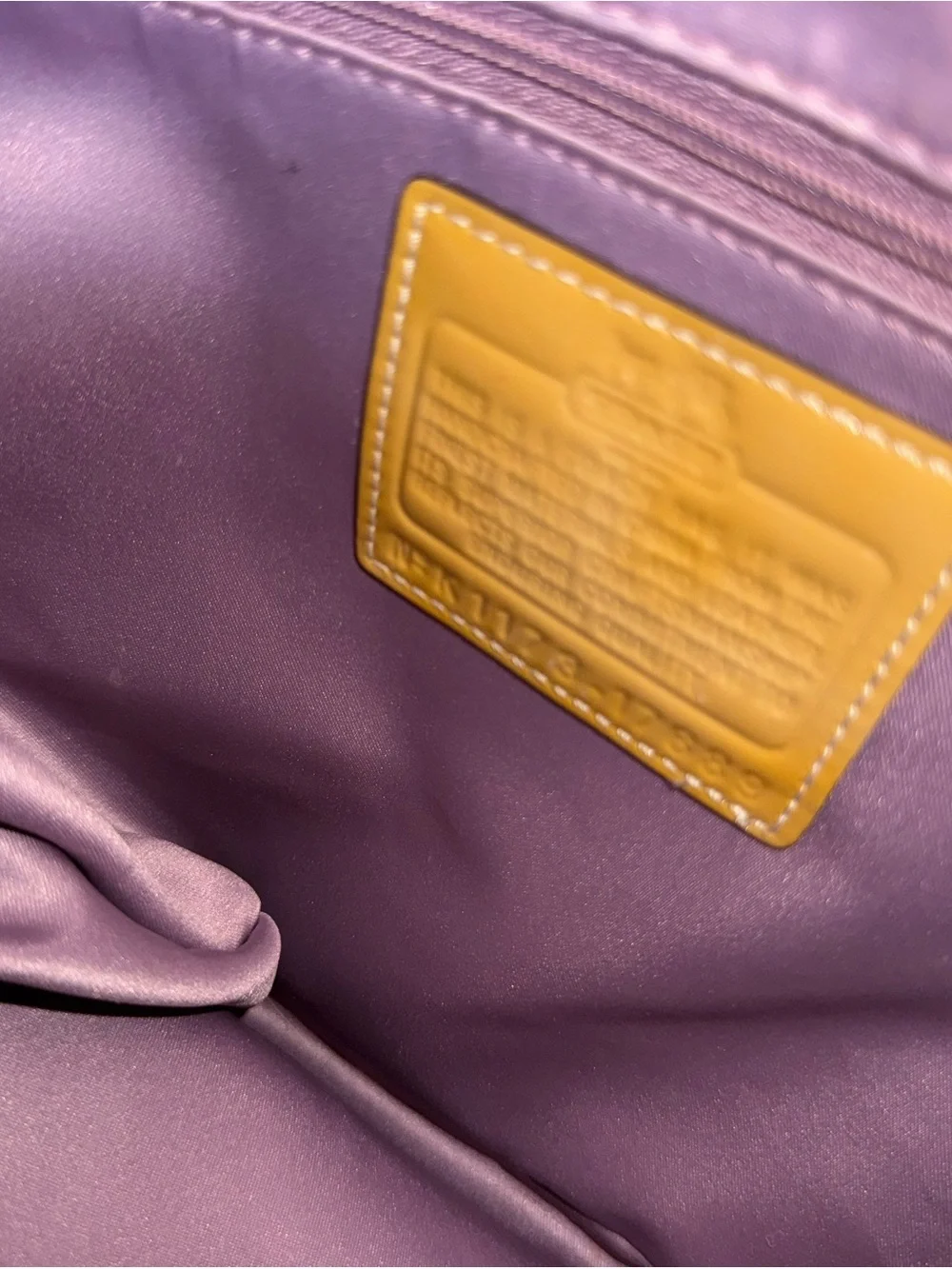 Coach Tan Signature Hobo with Snake-Trim Handles